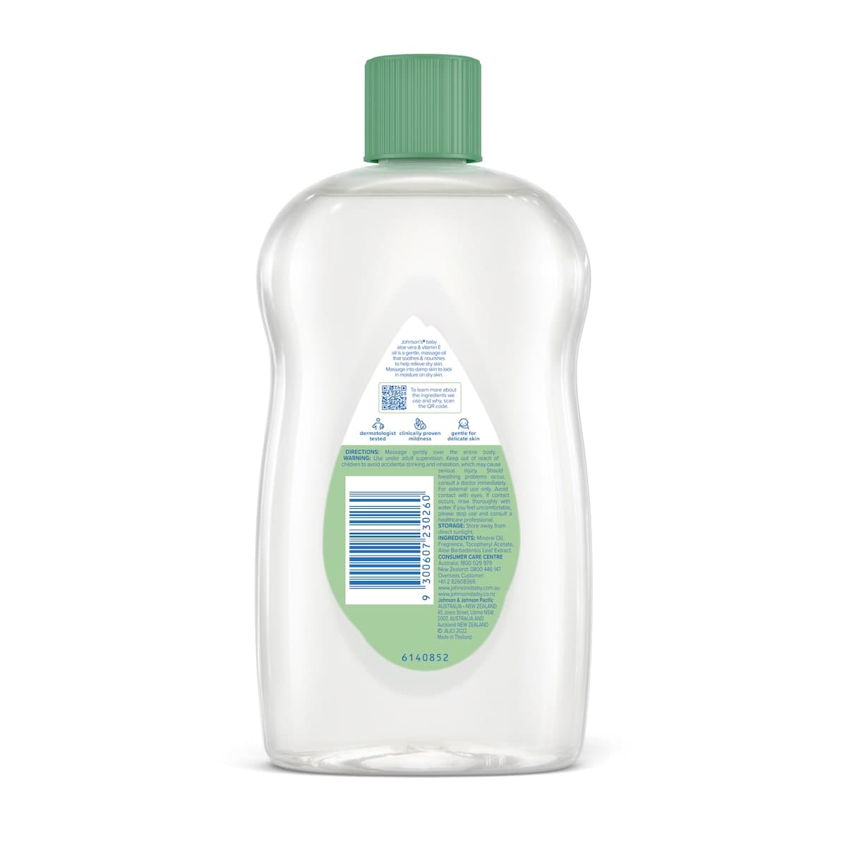 Thumbnail Johnsons Baby Oil Aloe Vera & Vitamin E 500ml