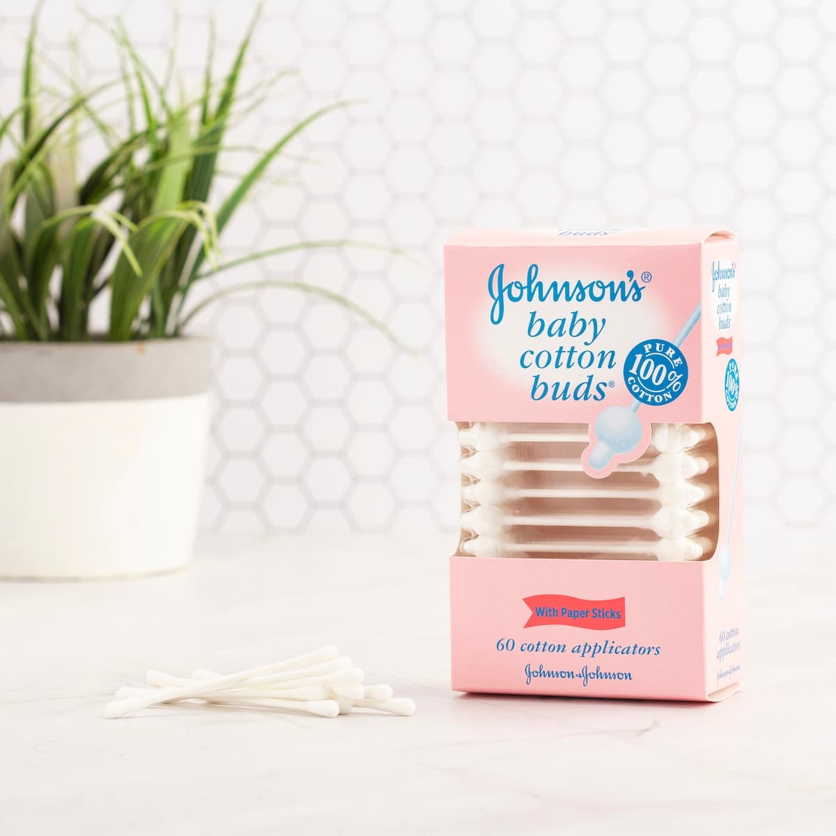 Thumbnail Johnsons Baby Cotton Buds 60 Pack