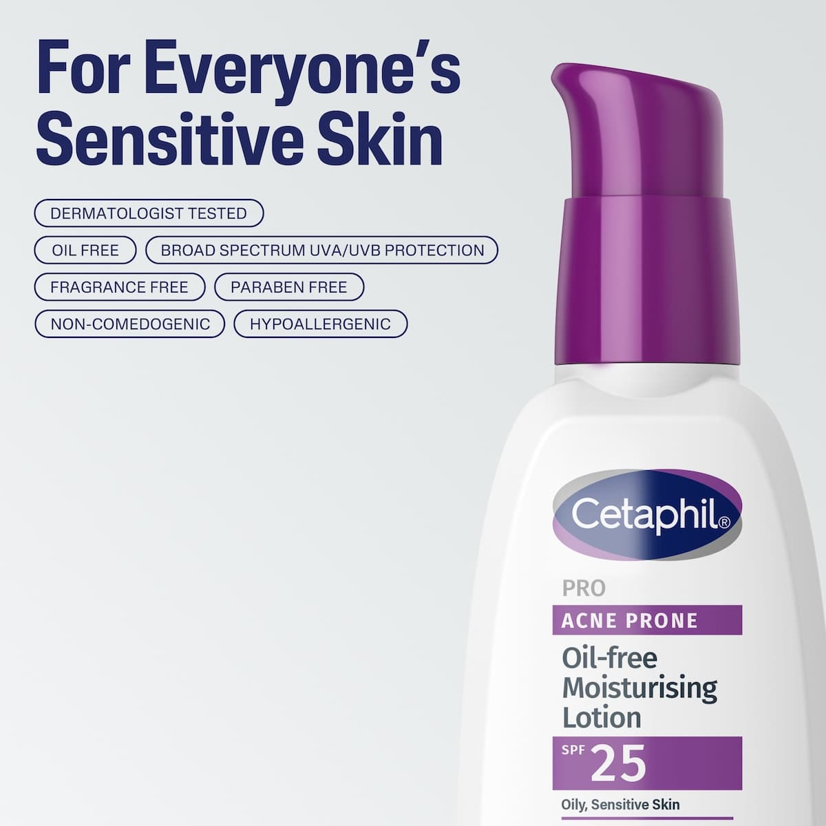 Thumbnail Cetaphil Pro Acne Prone Oil Free Moisturising Lotion SPF25 118ml