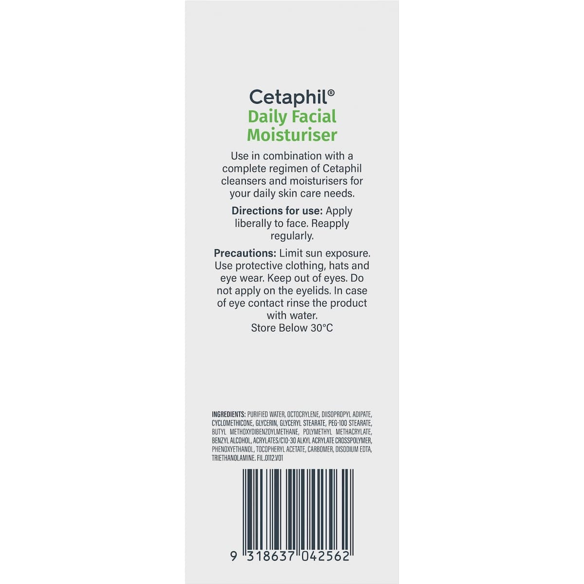 Thumbnail Cetaphil Daily Facial Moisturiser 118ml