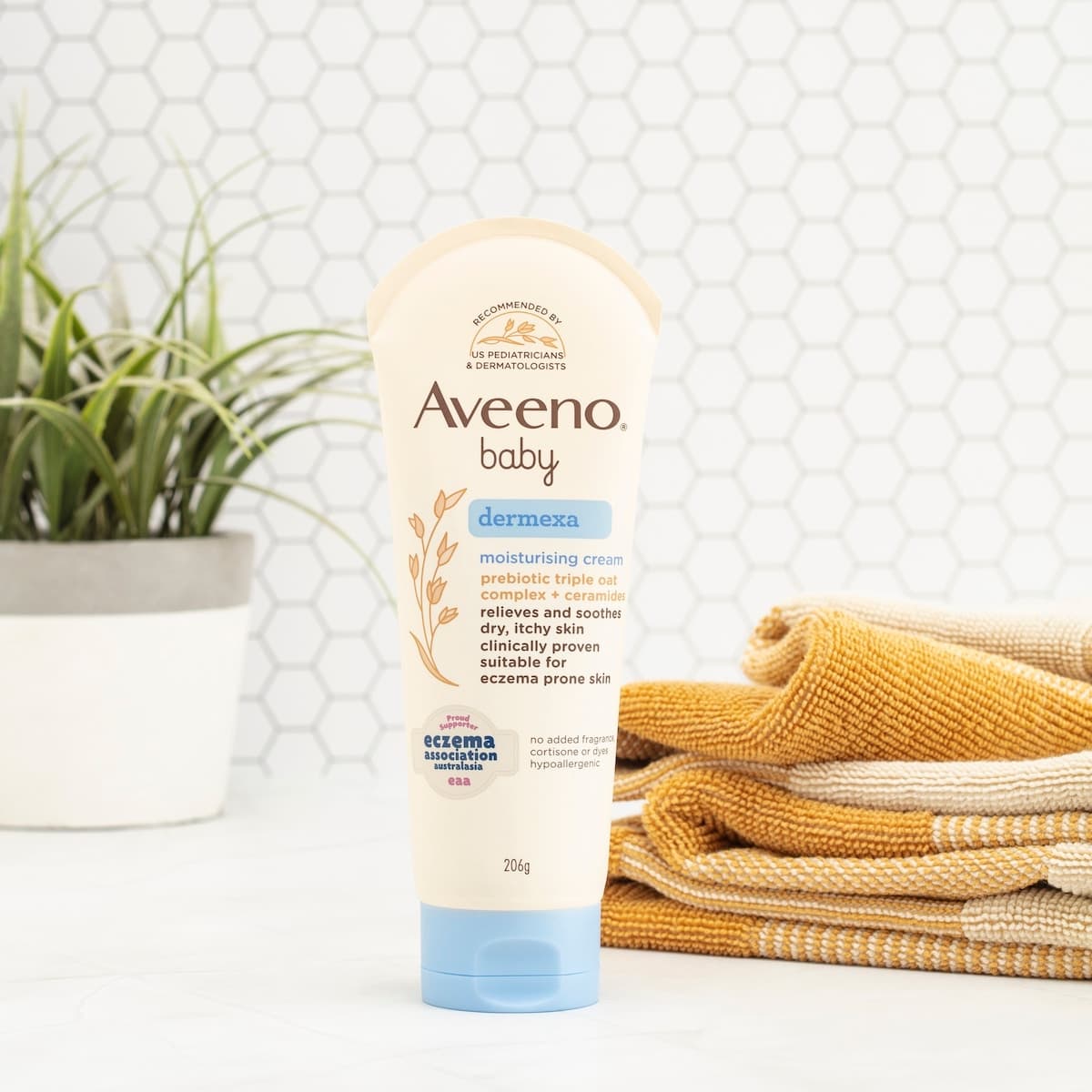 Thumbnail Aveeno Baby Dermexa Moisturising Cream 206g