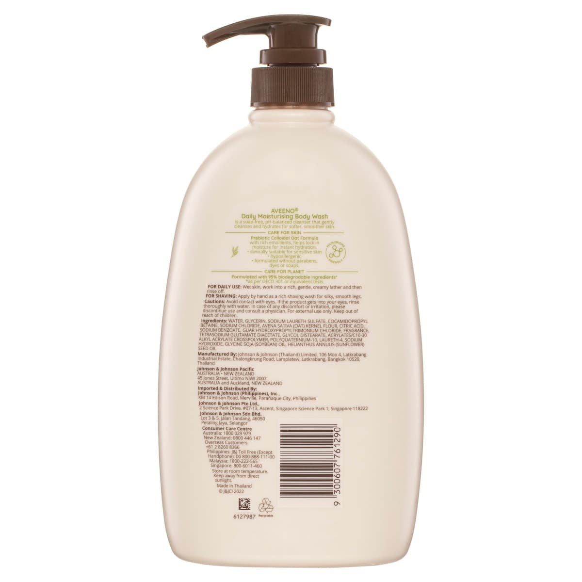Thumbnail Aveeno Daily Moisturising Body Wash 1 Litre