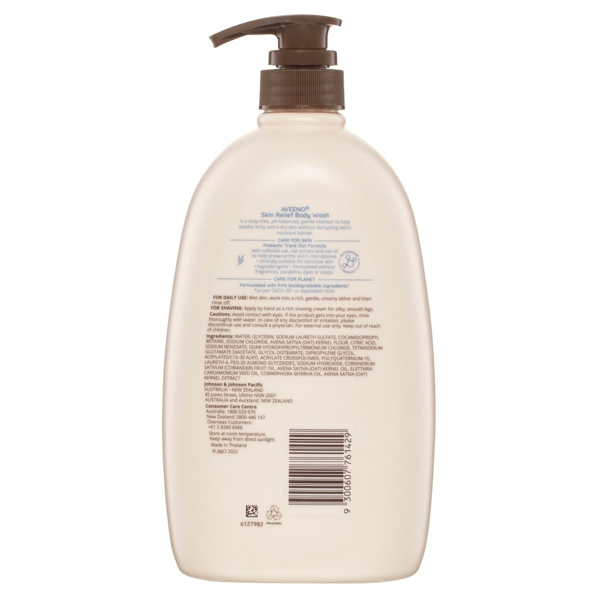 Thumbnail Aveeno Skin Relief Body Wash 1 Litre
