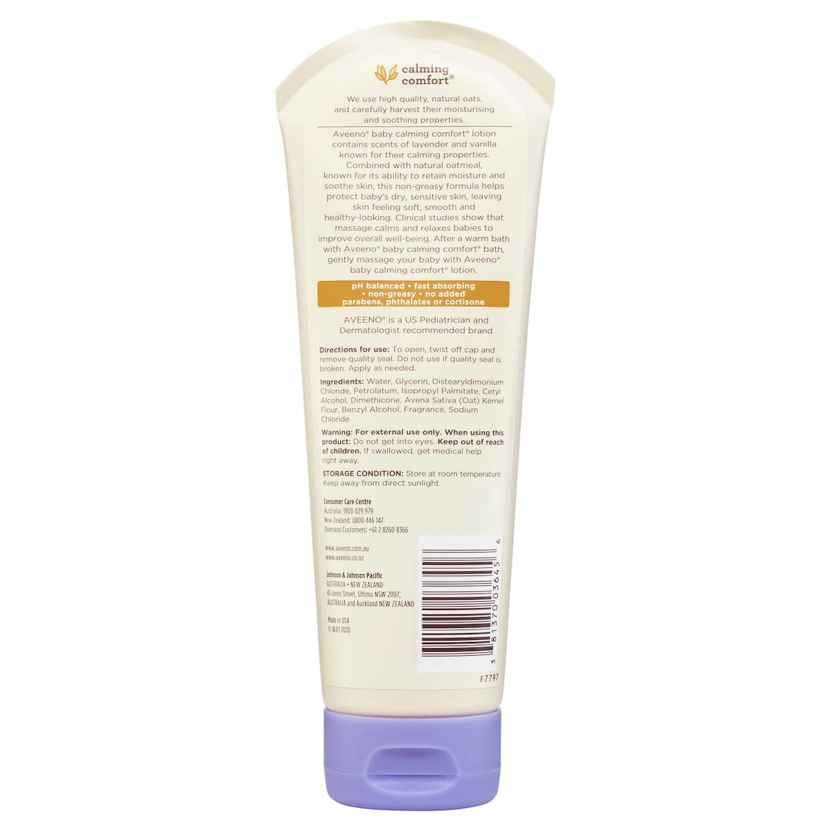 Thumbnail Aveeno Baby Calming Comfort Body Lotion 226ml