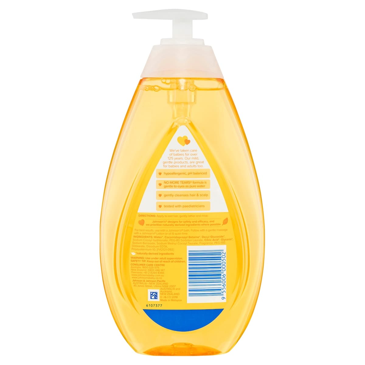 Thumbnail Johnsons Baby Shampoo Gentle 800ml
