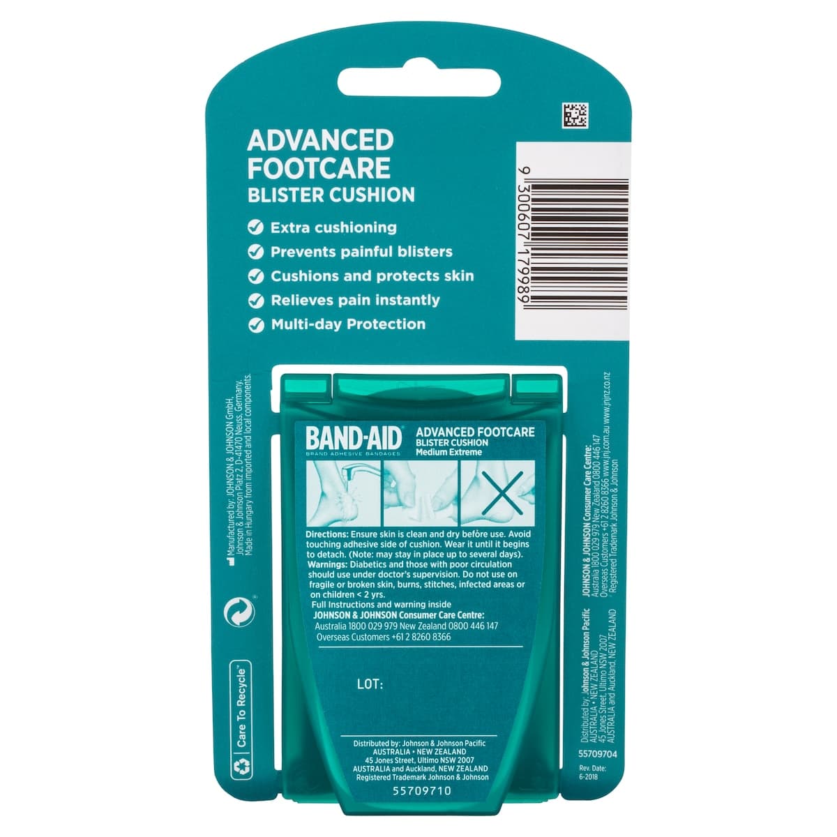 Thumbnail Band-Aid Advanced Blister Cushion 5 Medium Extreme