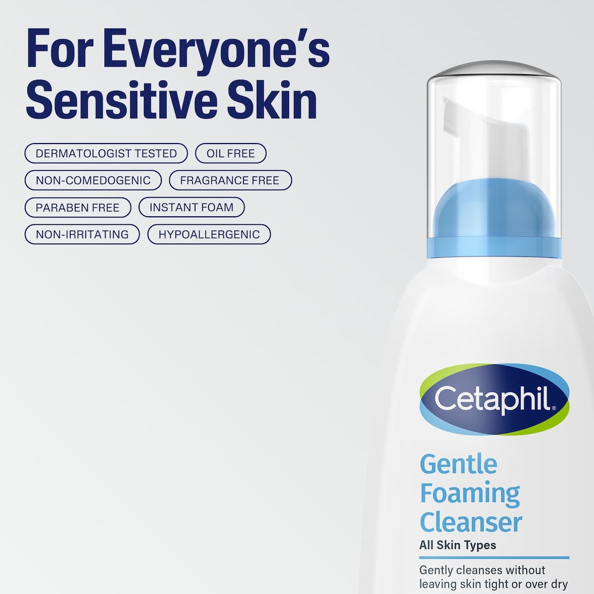 Thumbnail Cetaphil Gentle Foaming Facial Cleanser 236ml