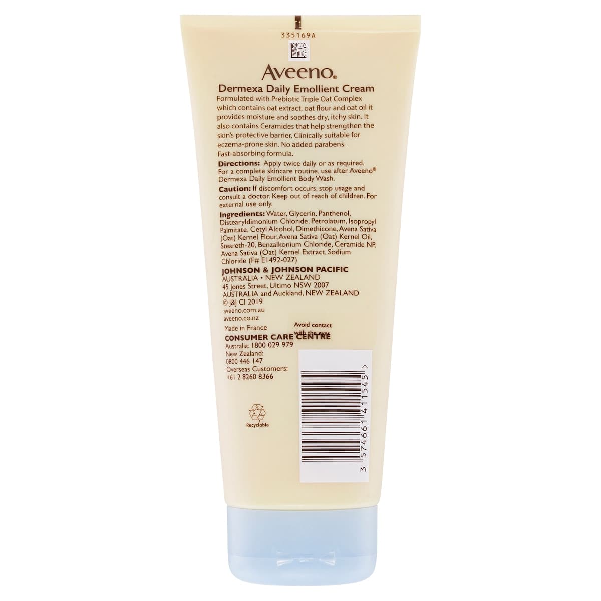 Thumbnail Aveeno Dermexa Daily Emollient Cream 200ml