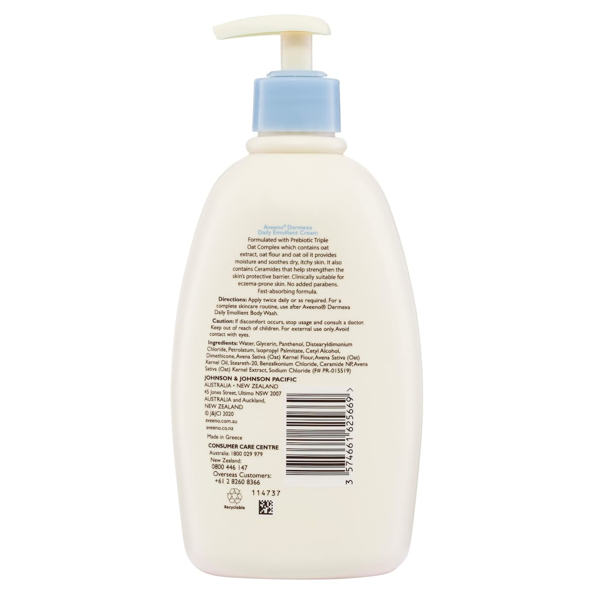 Thumbnail Aveeno Dermexa Daily Emollient Cream 500ml