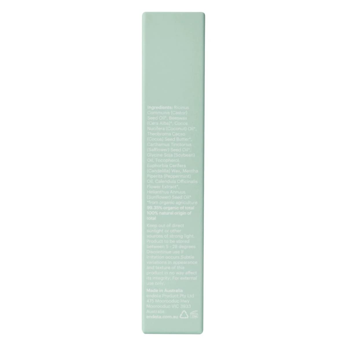 Thumbnail Endota Organics Hydrating Lip Balm 15g