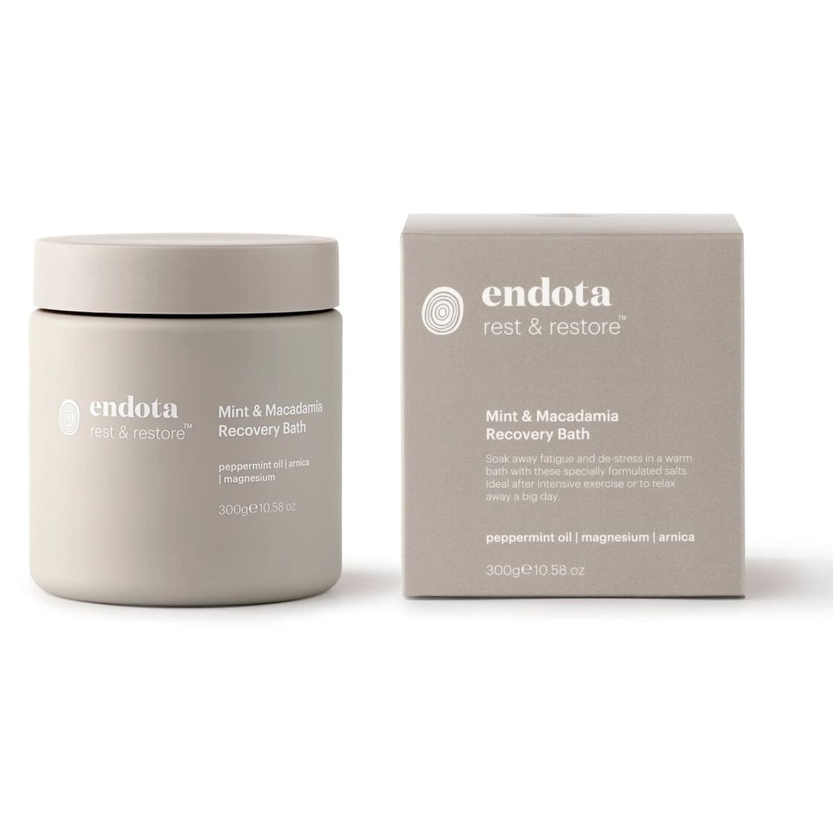 Thumbnail Endota Rest & Restore Mint & Macadamia Recovery Bath 300g