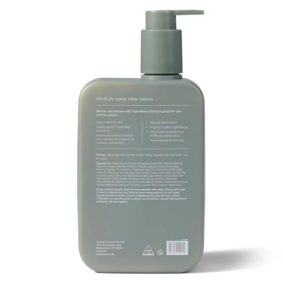 Thumbnail Endota Clean Native Mint & Cedarwood Hand & Body Lotion 500ml