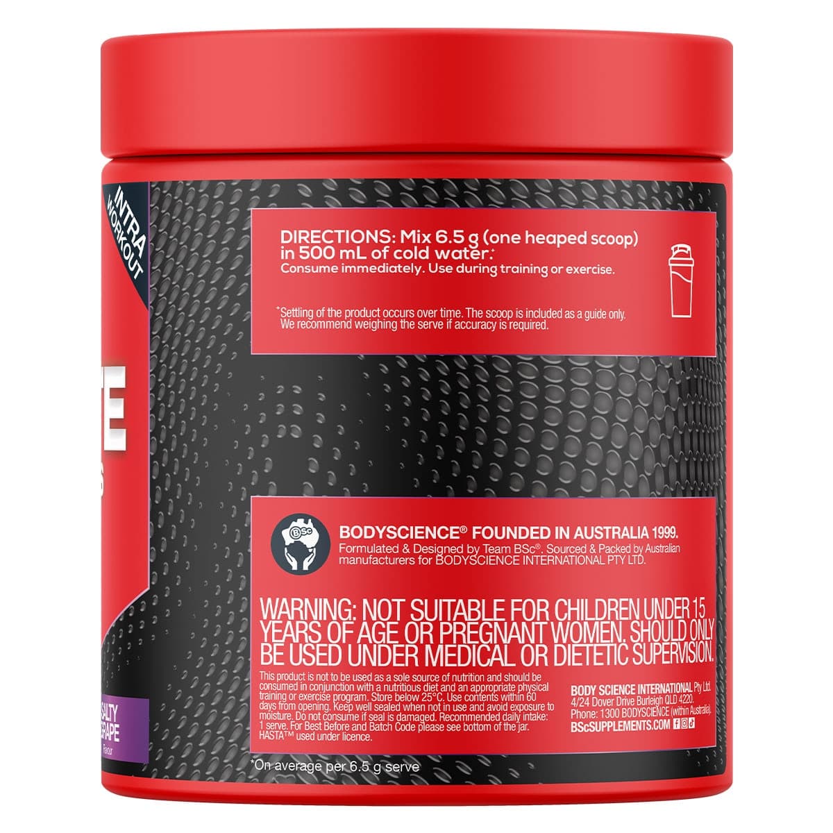 Thumbnail BSc Hydrate 3x Electrolytes Salty Grape 325g