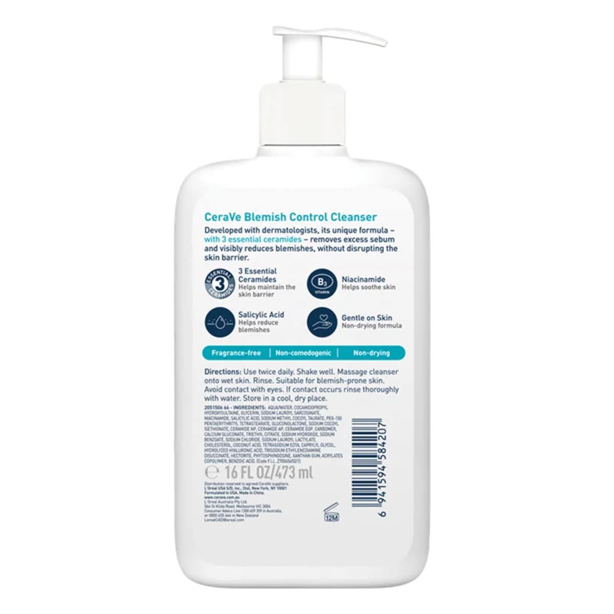 Thumbnail CeraVe Blemish Control Cleanser 437mL