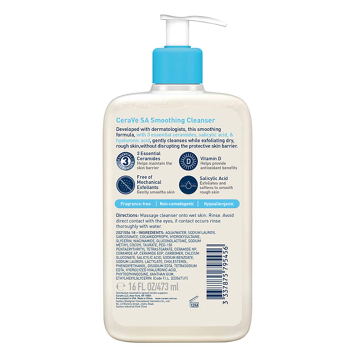 Thumbnail CeraVe SA Smoothing Cleanser 437mL