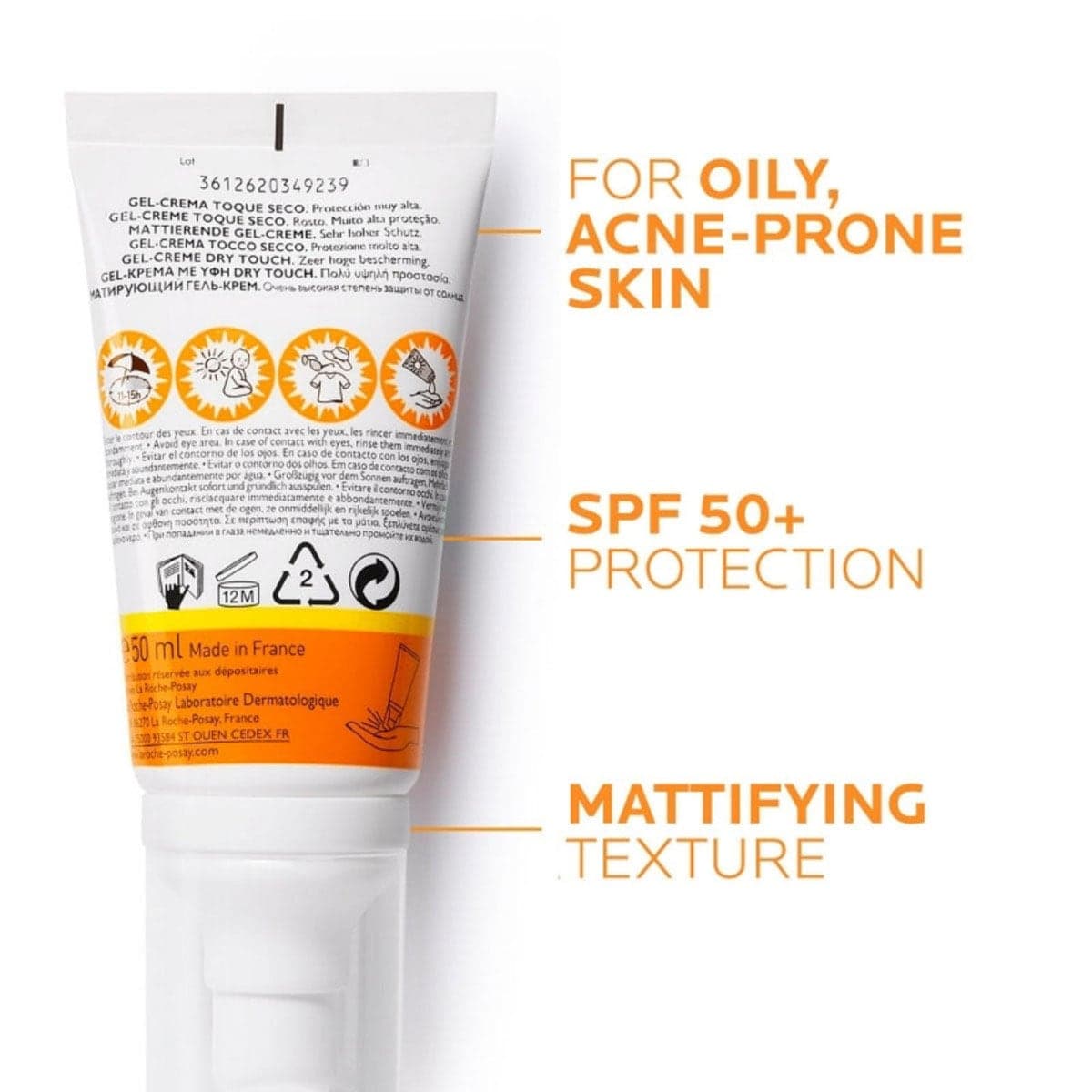 Thumbnail La Roche Posay Anthelios XL Dry Touch Facial Sunscreen SPF50+ 50mL