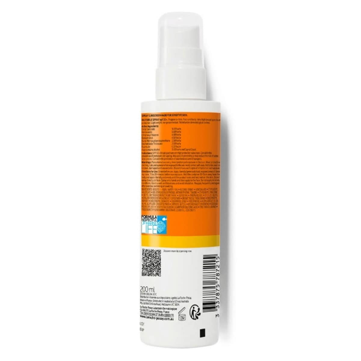 Thumbnail La Roche Posay Anthelios Invisible Spray Sunscreen SPF50+ 200mL
