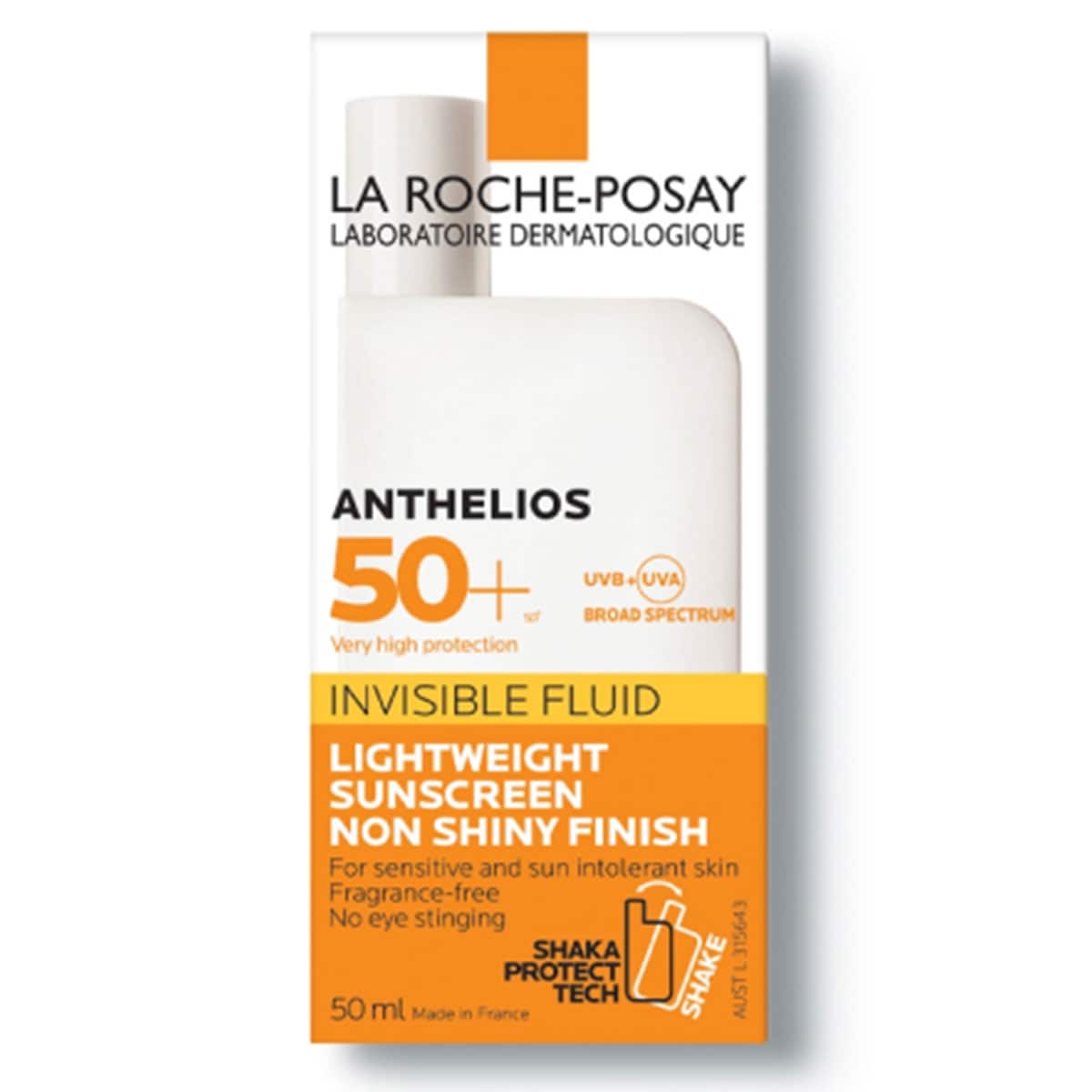 Thumbnail La Roche Posay Anthelios Invisible Fluid Facial Sunscreen SPF 50+ 50mL