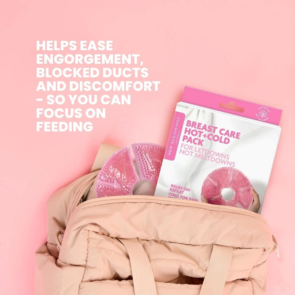 Thumbnail New Beginnings Breast Care Hot & Cold Pack 2 Pieces