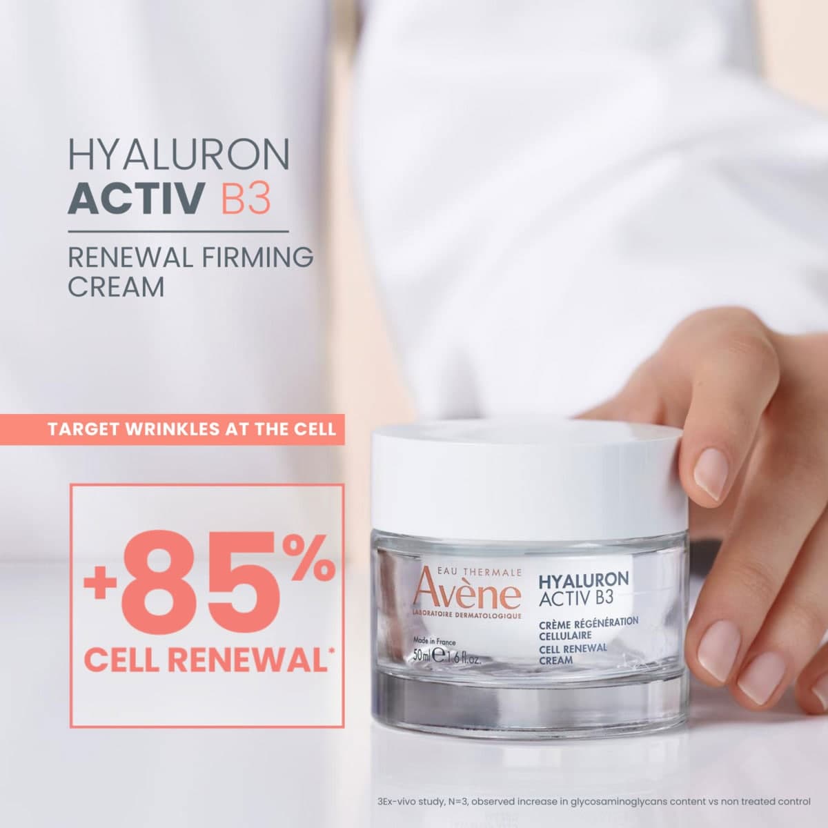 Thumbnail Avene Hyaluron Activ B3 Renewal Firming Cream 50mL