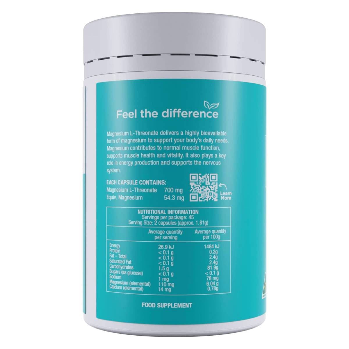 Thumbnail Vitaceuticals Magnesium L-Threonate 90 Capsules