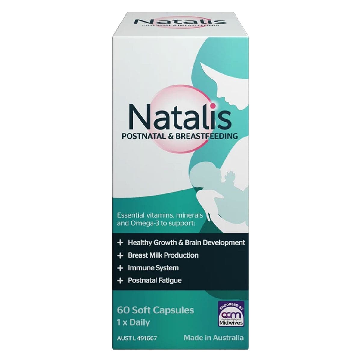 Thumbnail Natalis Postnatal & Breastfeeding 60 Capsules