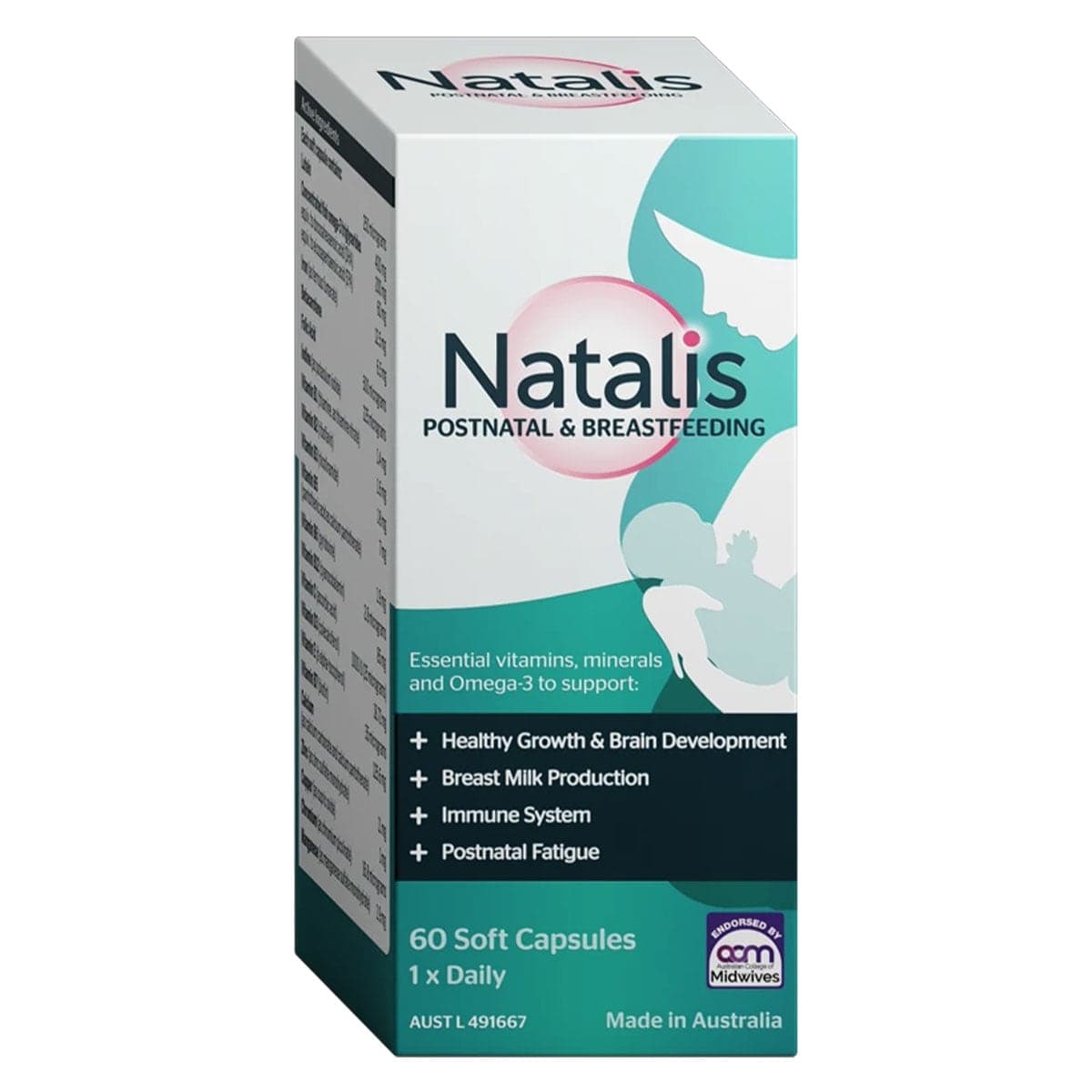 Thumbnail Natalis Postnatal & Breastfeeding 60 Capsules