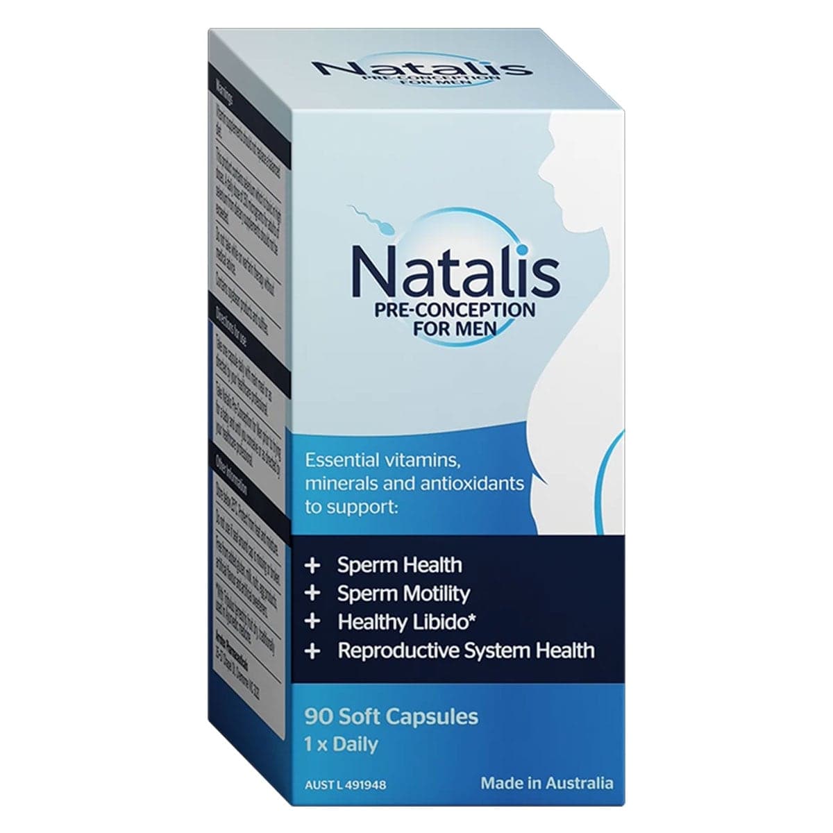 Thumbnail Natalis Pre-Conception For Men 90 Capsules