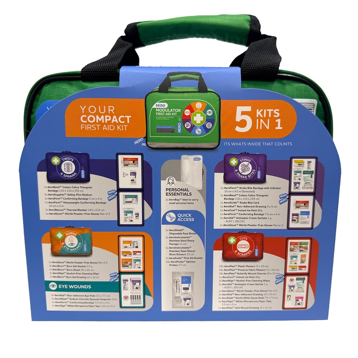 Thumbnail Aerokit Series 3 Mini Modulator 5-in-1 First Aid Kit