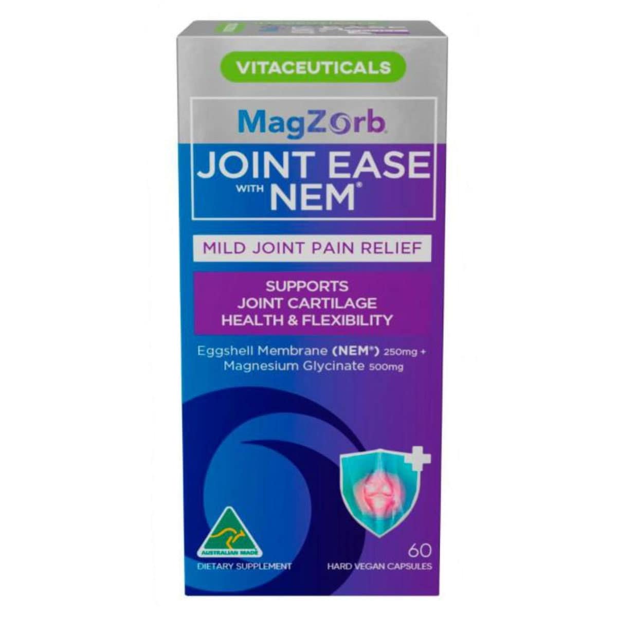 Thumbnail Vitaceuticals Magzorb Joint Ease NEM 60 Capsules
