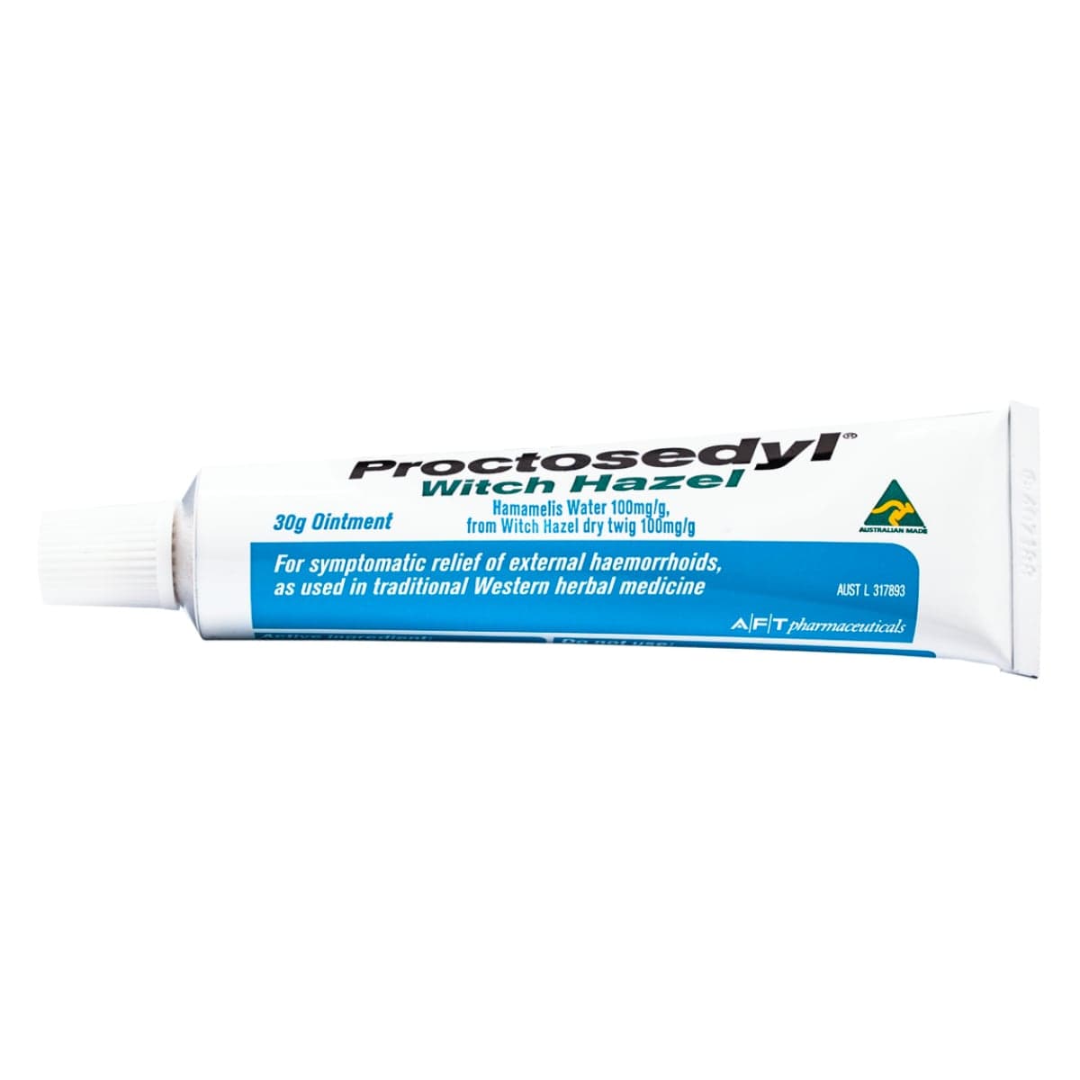 Thumbnail Proctosedyl Haemorrhoids Relief Ointment Witch Hazel 30g
