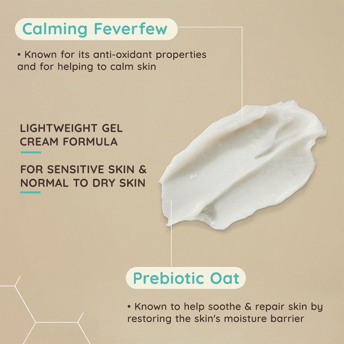 Thumbnail Aveeno Calm+ Restore Oat Gel Moisturiser 50mL