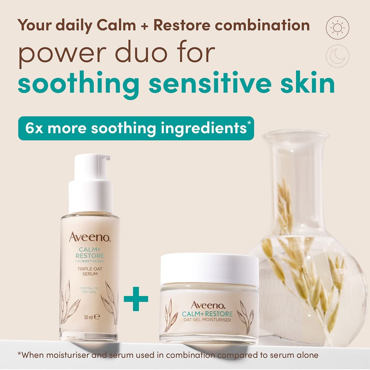 Thumbnail Aveeno Calm+ Restore Oat Gel Moisturiser 50mL