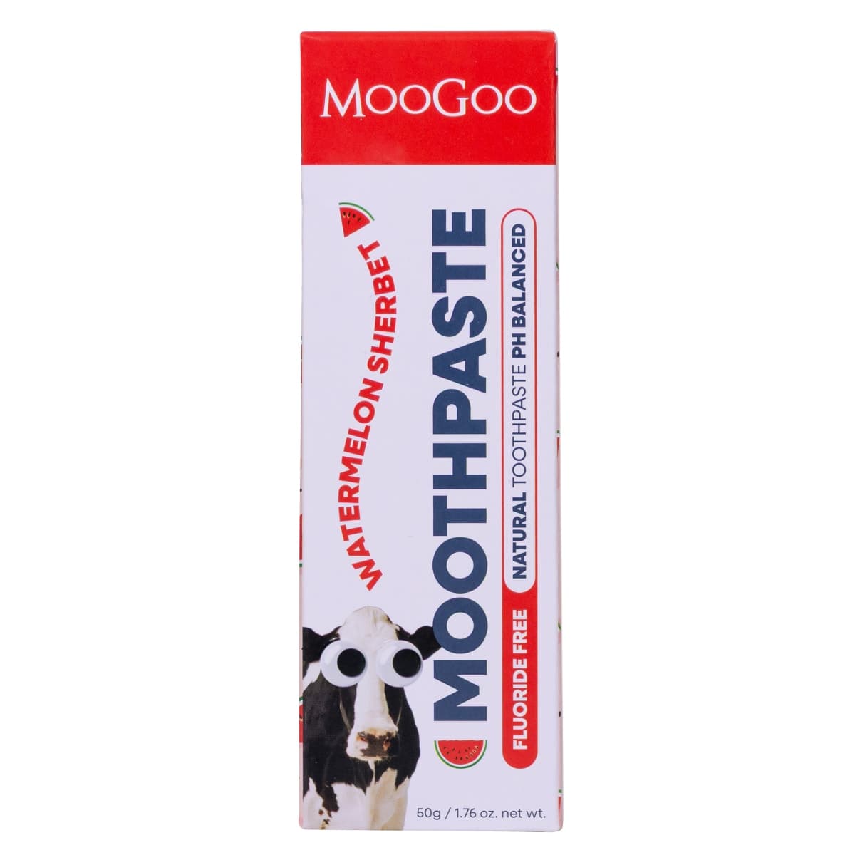 Thumbnail MooGoo Kids Fluoride Free Natural Toothpaste Watermelon Sherbet 50g