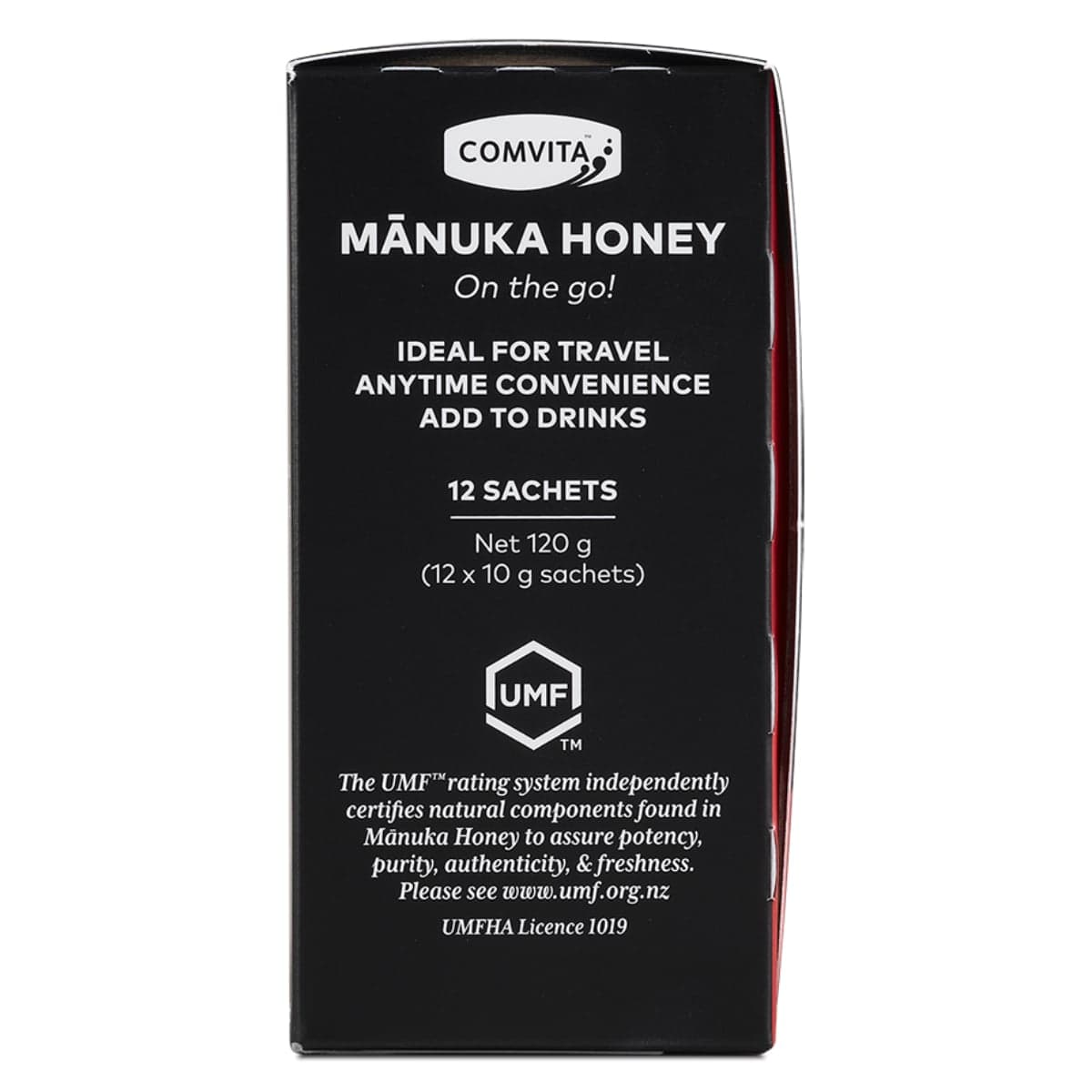 Thumbnail Comvita UMF 5+ Manuka Honey 12 x 10g Sachets