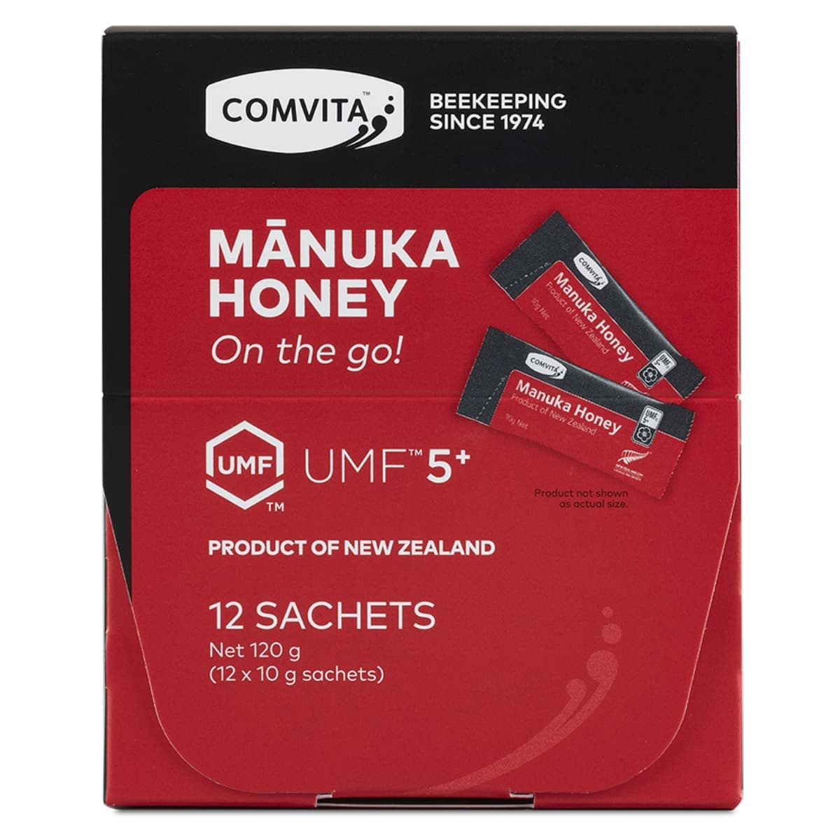 Thumbnail Comvita UMF 5+ Manuka Honey 12 x 10g Sachets
