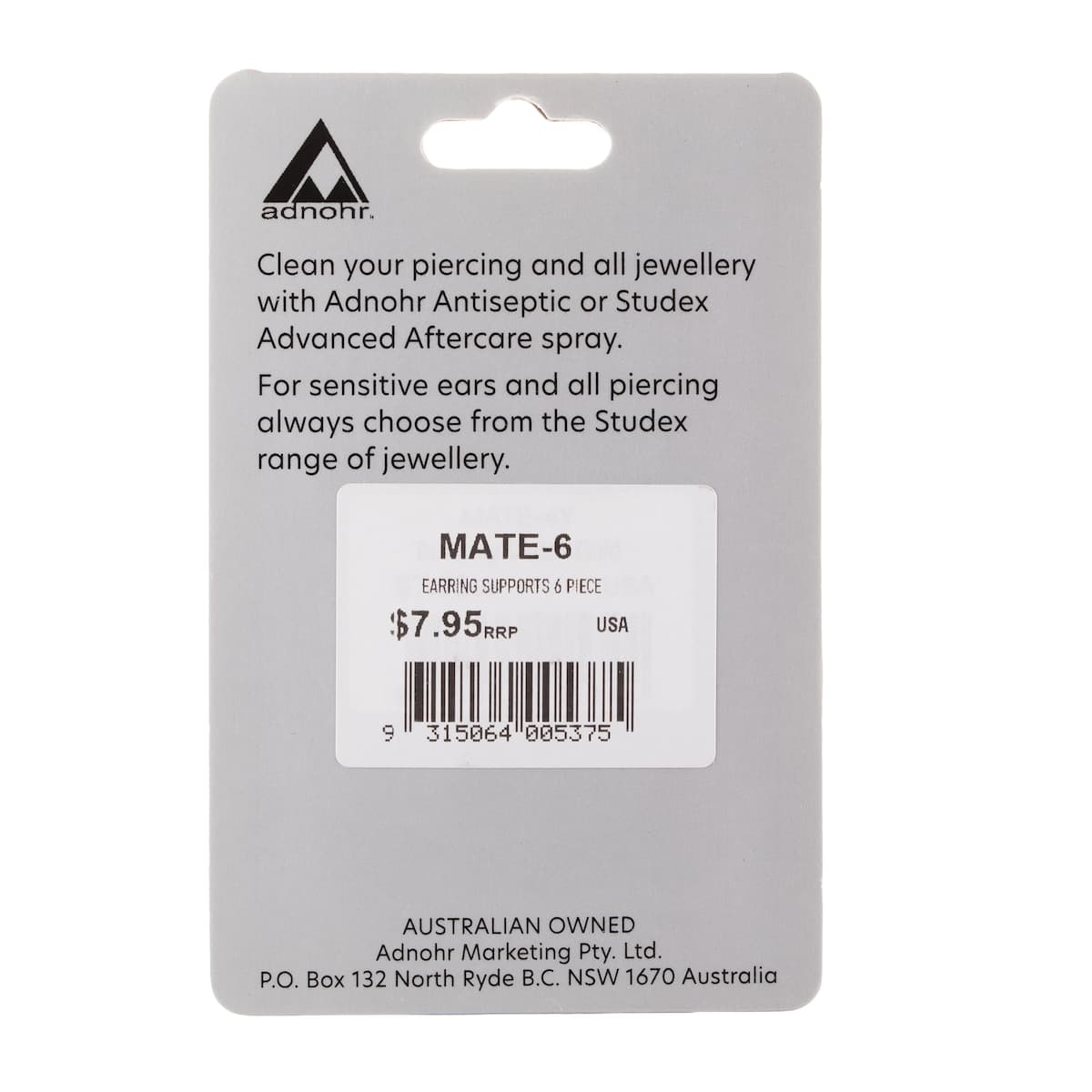 Thumbnail Studex Earring Supports 6 Pack