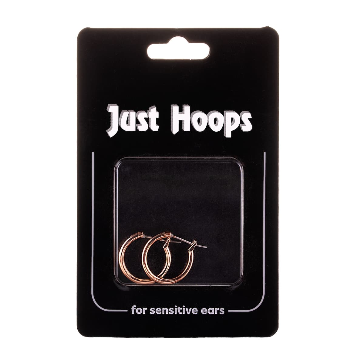Thumbnail Studex Just Hoops 13mm Hoop Earring Rose Gold 1 Pair