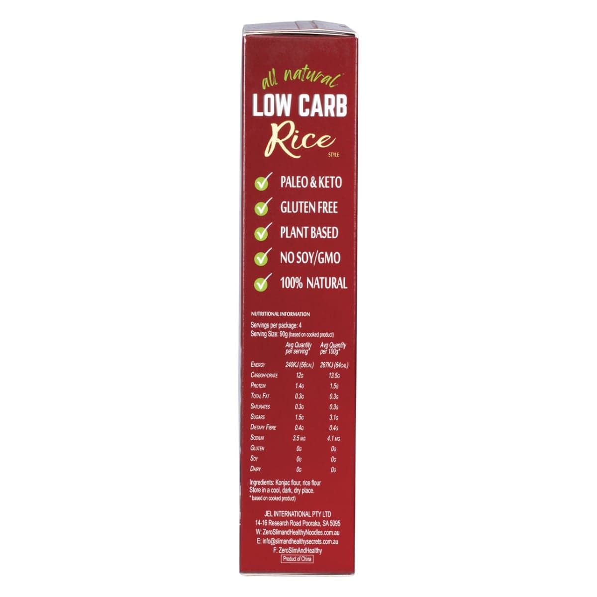 Thumbnail Zero Slim & Healthy Konjac Rice Style 160g