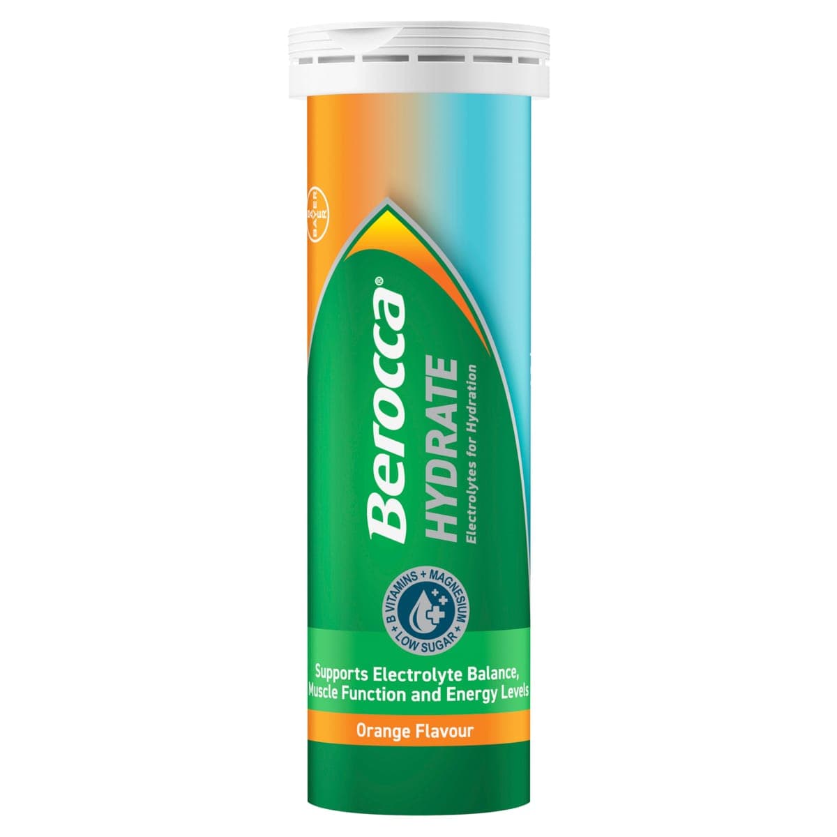 Thumbnail Berocca Hydrate Electrolyte Effervescent Tablets Orange 20 Pack