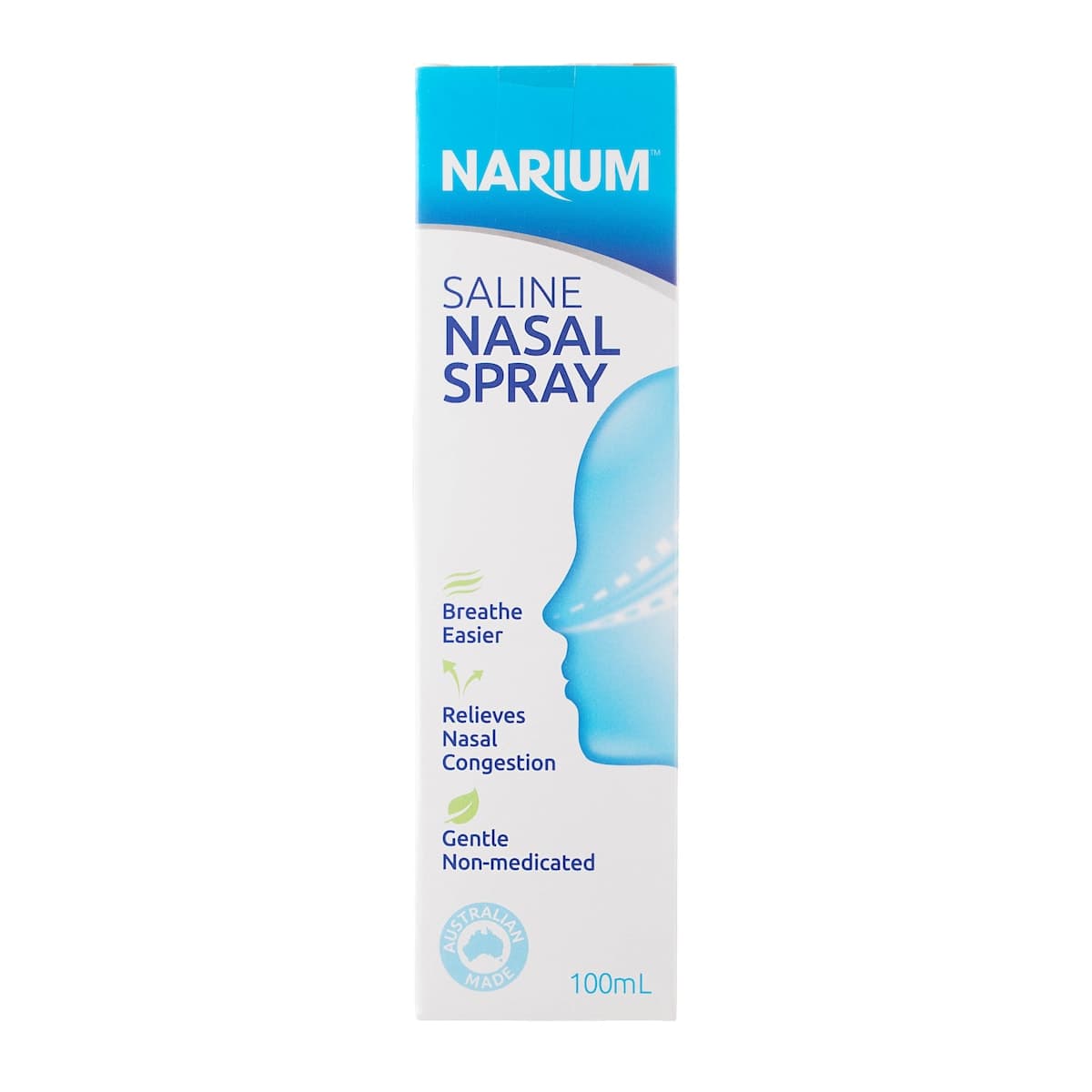 Thumbnail Narium Saline Nasal Spray 100ml