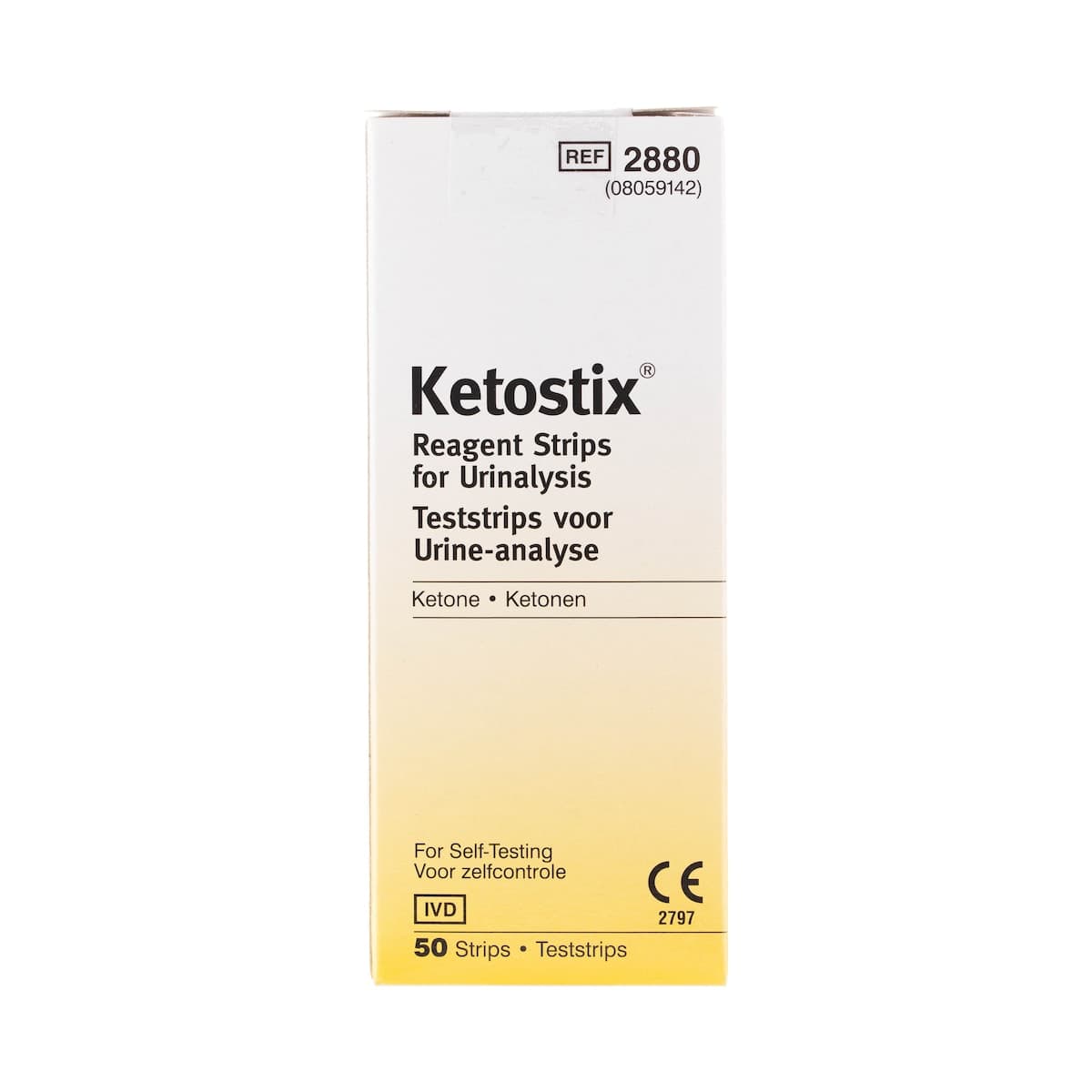 Thumbnail Ketostix Reagent Strips For Urinalysis 50 Strips