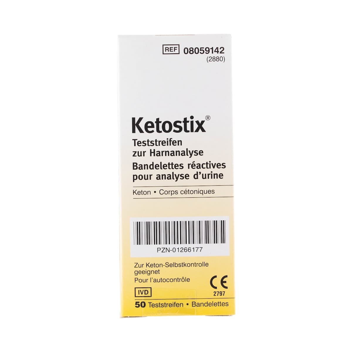 Thumbnail Ketostix Reagent Strips For Urinalysis 50 Strips