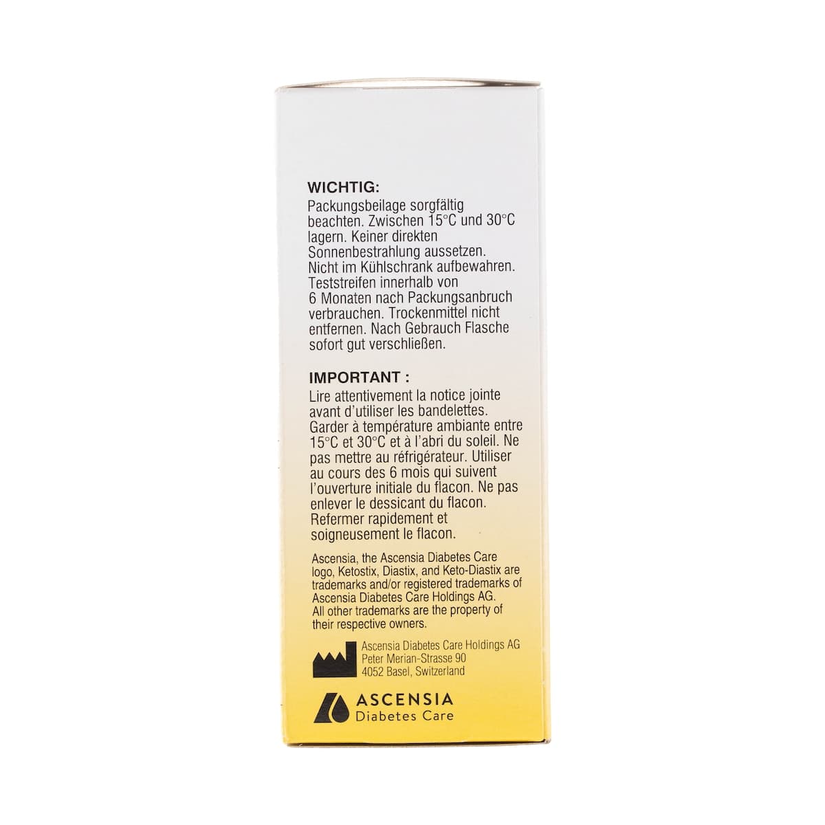 Thumbnail Ketostix Reagent Strips For Urinalysis 50 Strips