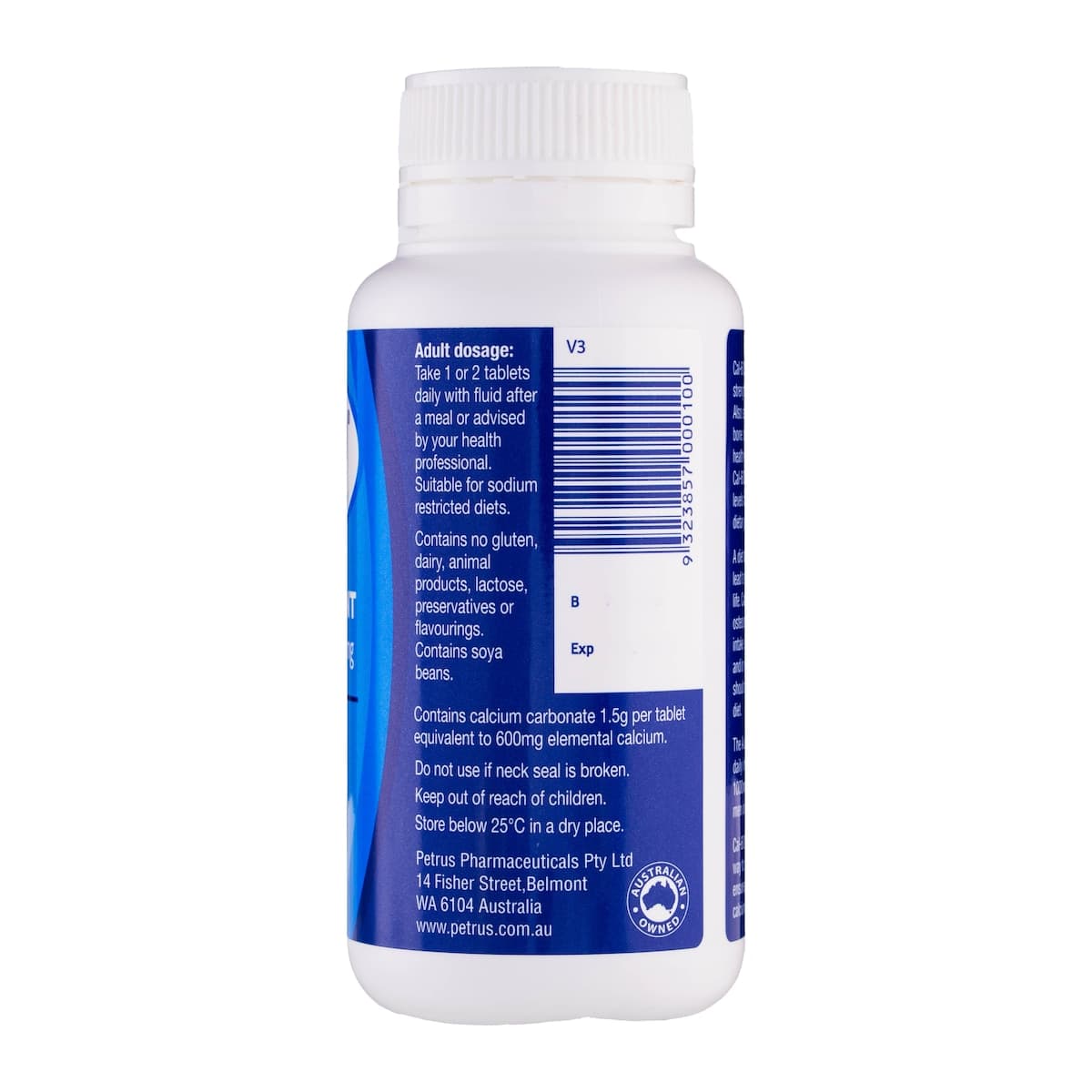 Thumbnail Cal-600 Calcium 120 Tablets