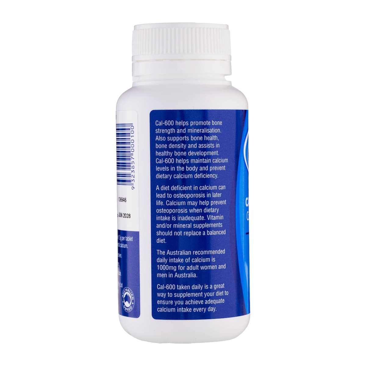 Thumbnail Cal-600 Calcium 120 Tablets