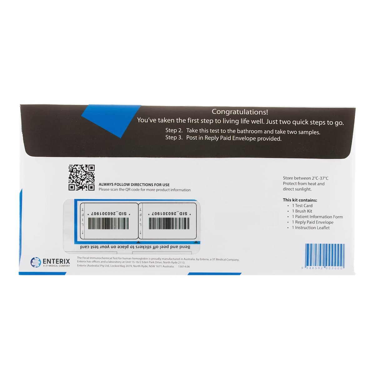Thumbnail ColoVantage Home Bowel Screen Test Kit