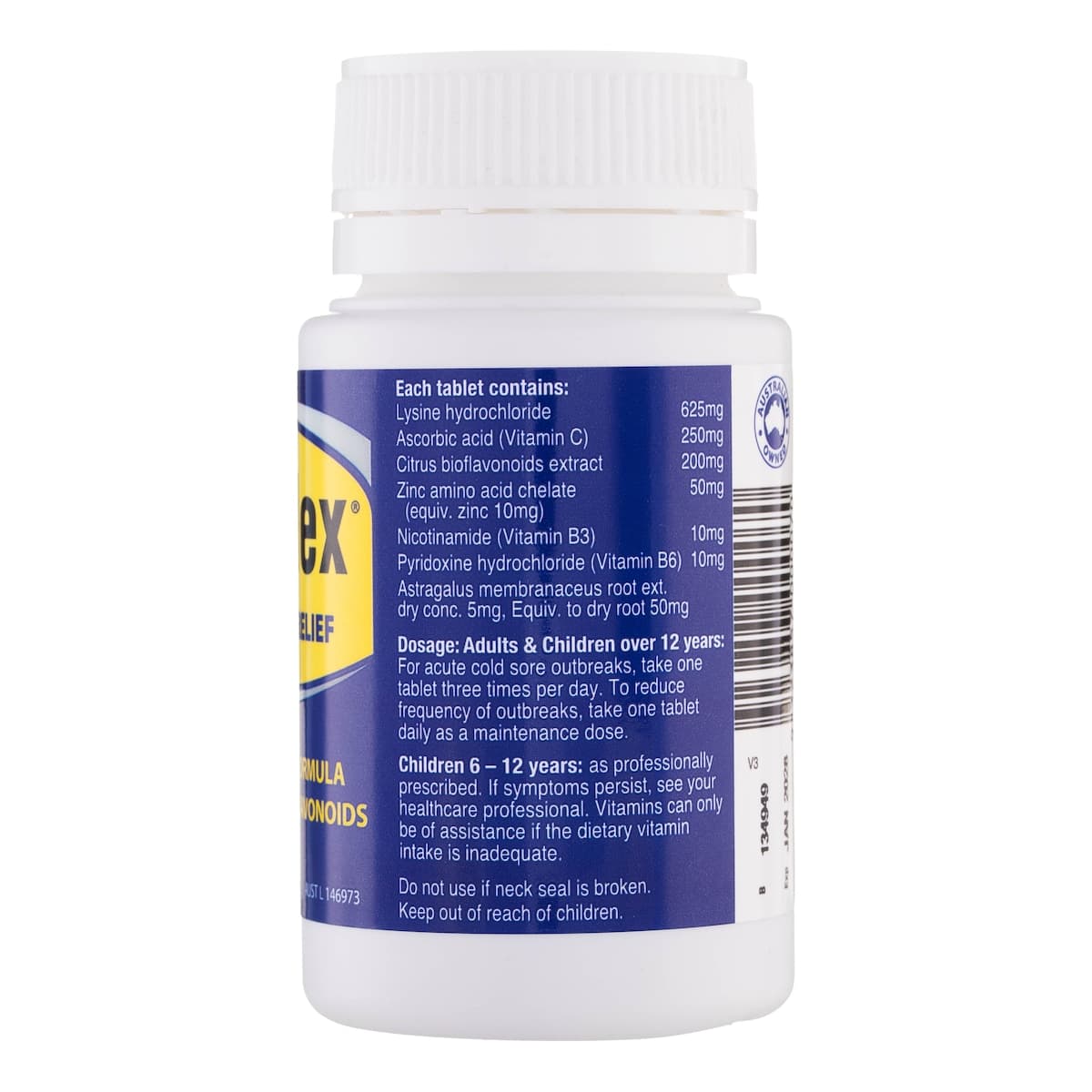 Thumbnail Oraplex Cold Sore Relief 30 Tablets
