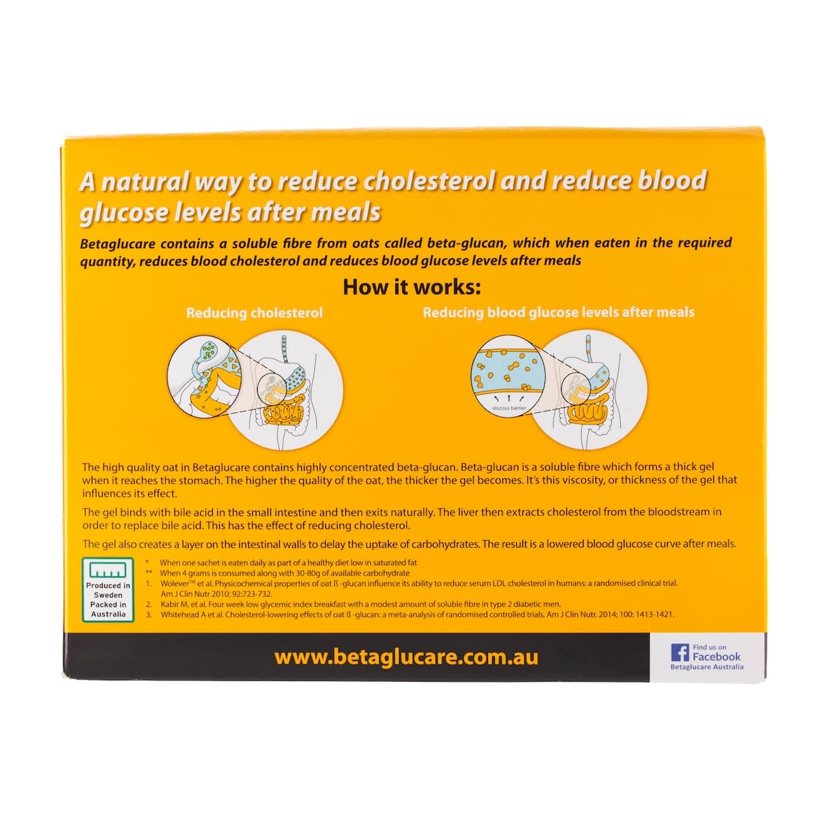 Thumbnail Betaglucare Oat Powder Sachets 28 x 14g Sachets