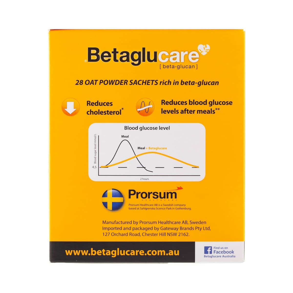 Thumbnail Betaglucare Oat Powder Sachets 28 x 14g Sachets